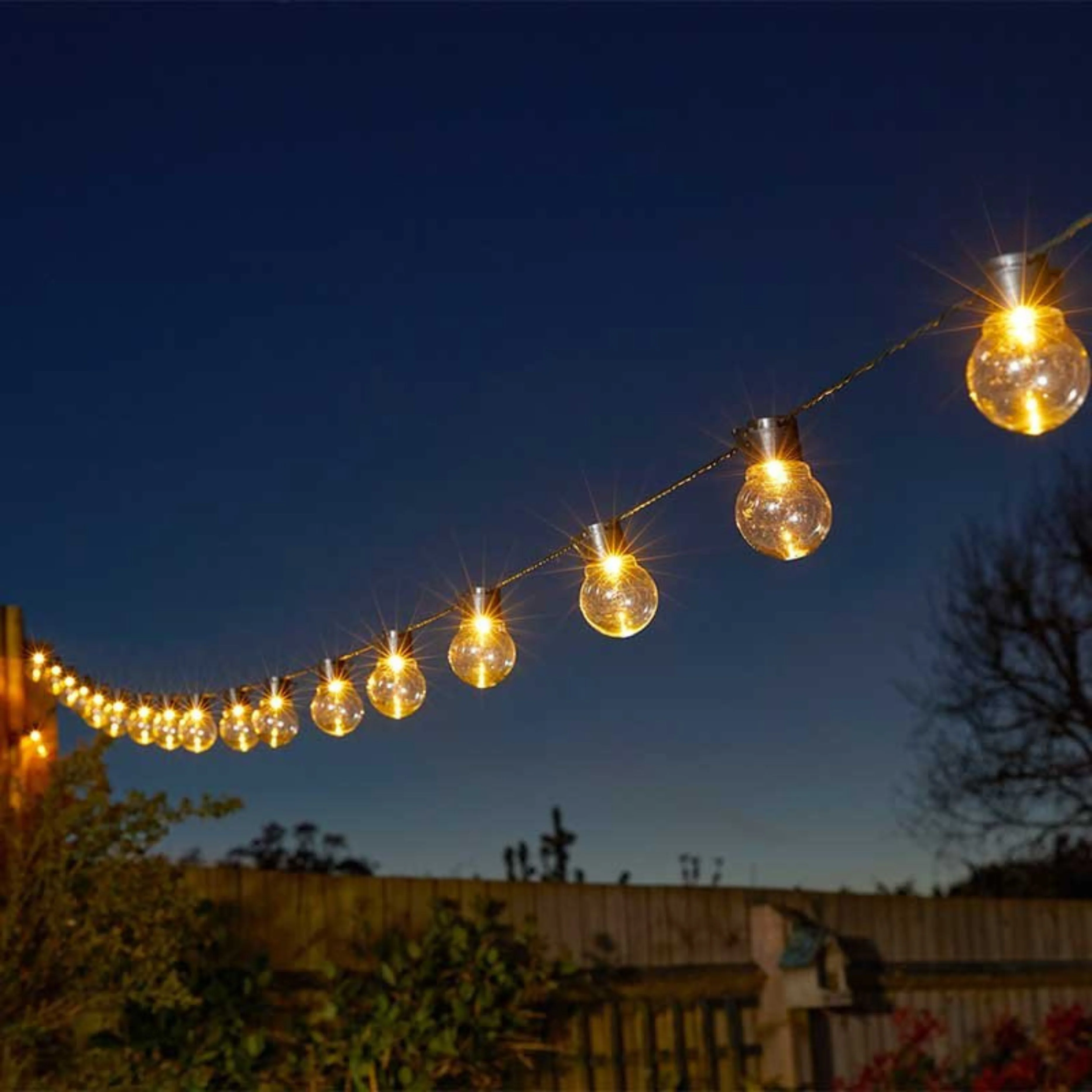 40 GloBulb String Lights 10L