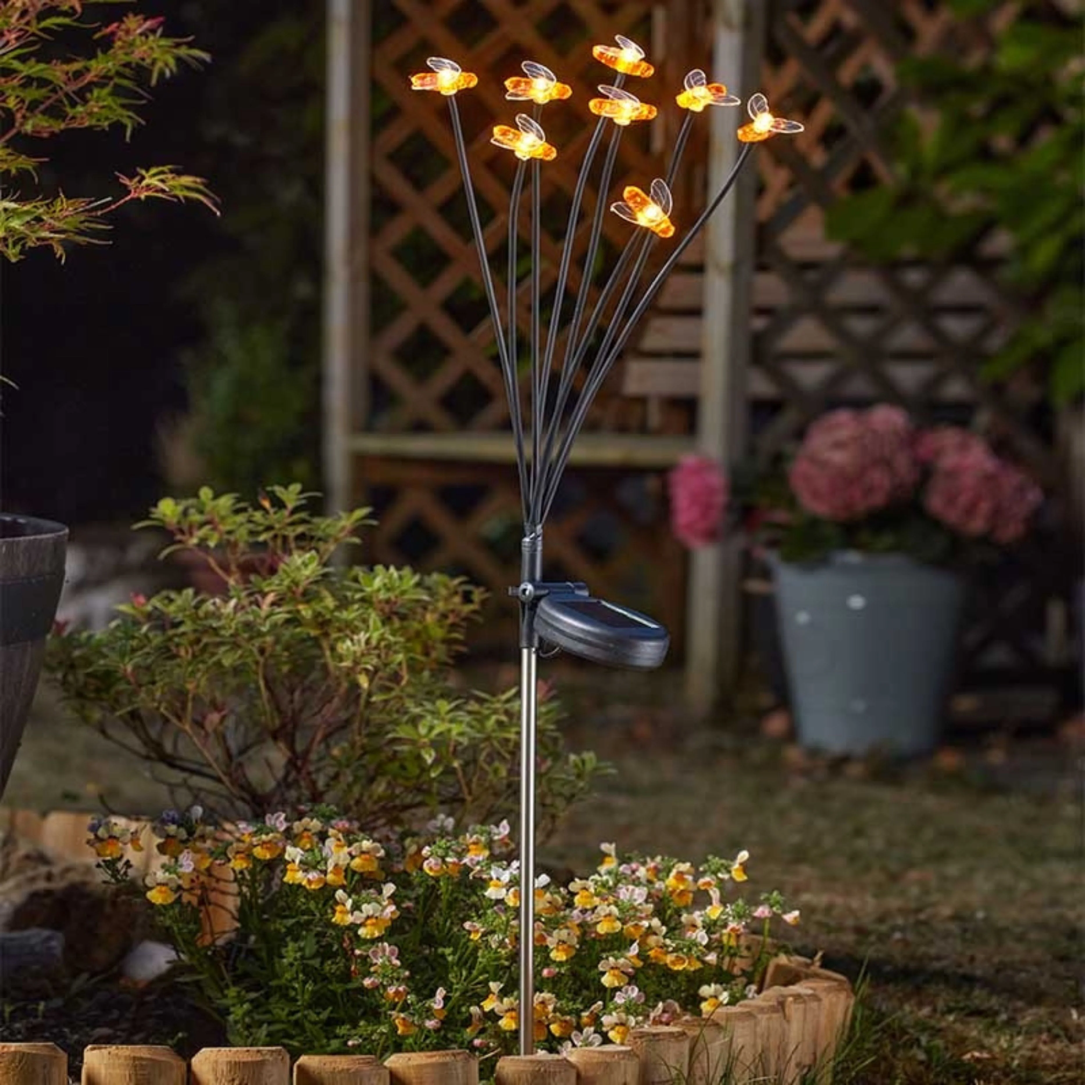 8 Stem Bee Lights