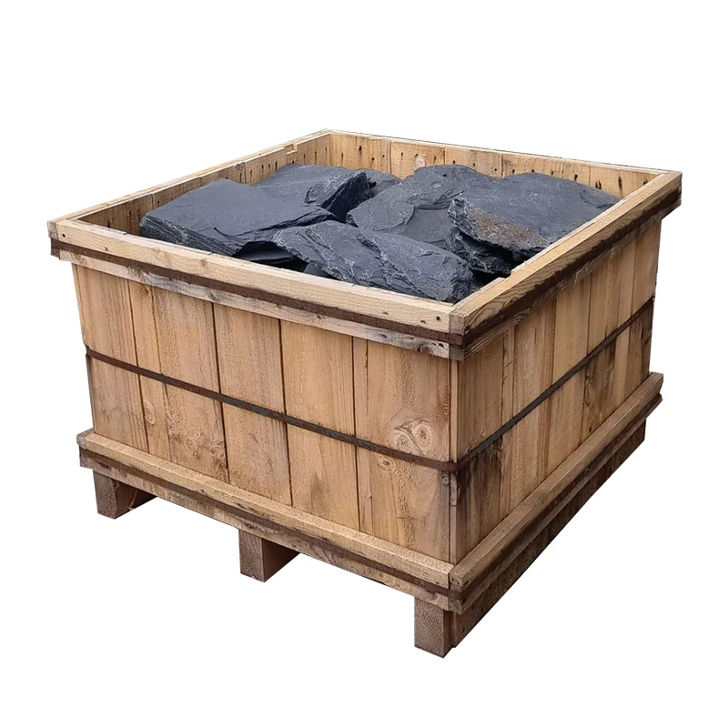 Black Slate Rockery