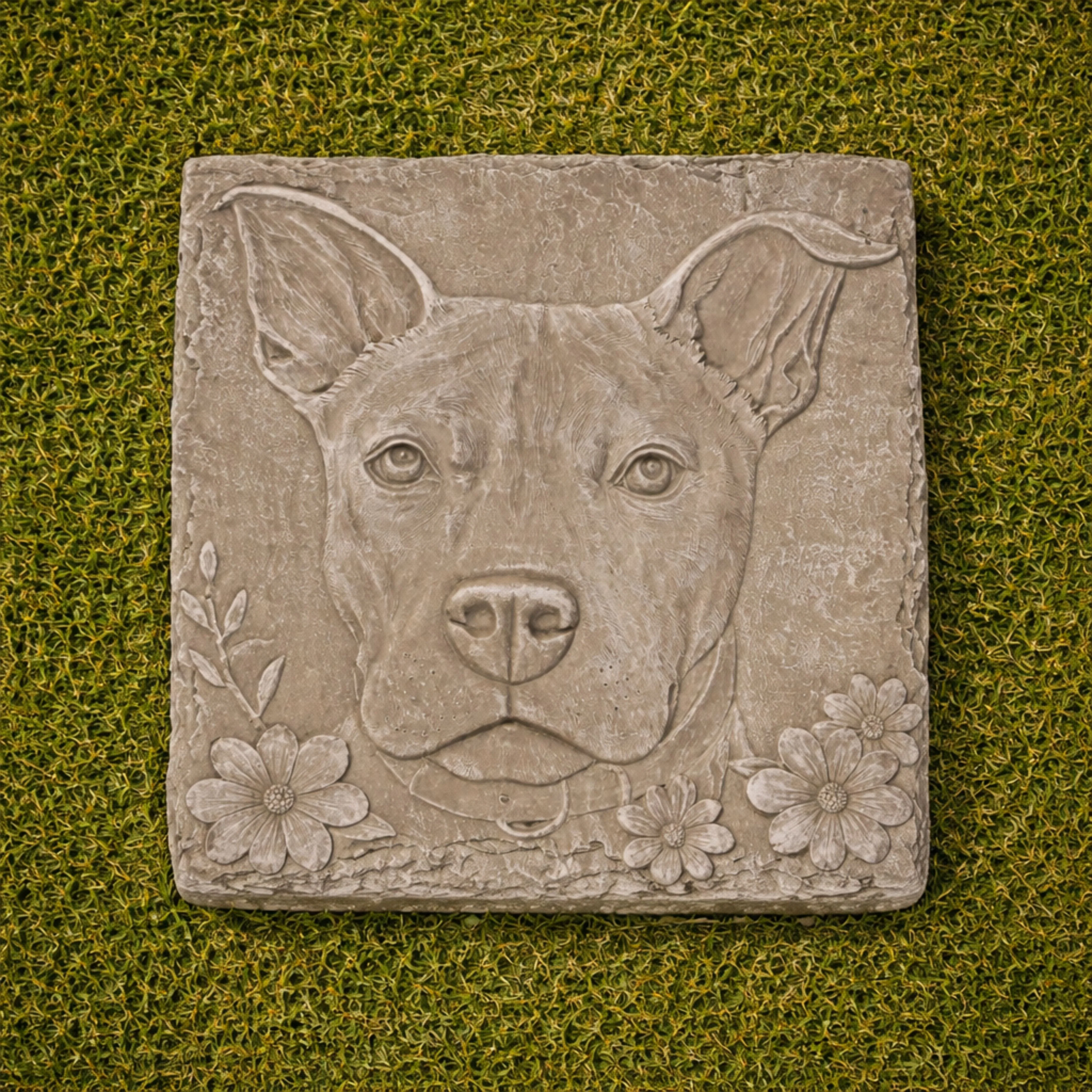 Altico Highland Cow, Cocker Spaniel & Staffordshire Bull Stepping Stone / Wall Plaque - Image 5