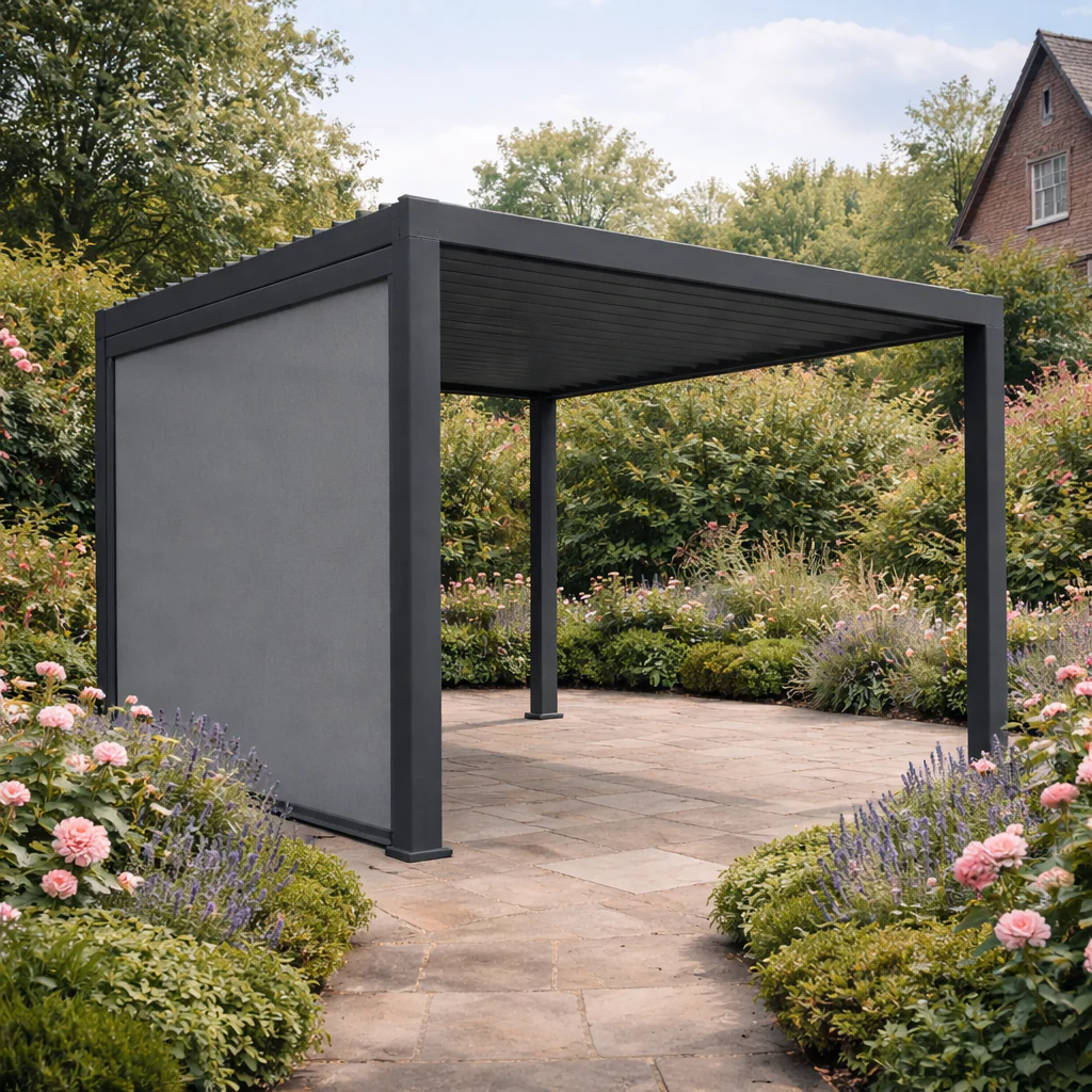 ENJOi Leo Pergola Pull Down Screen 3m