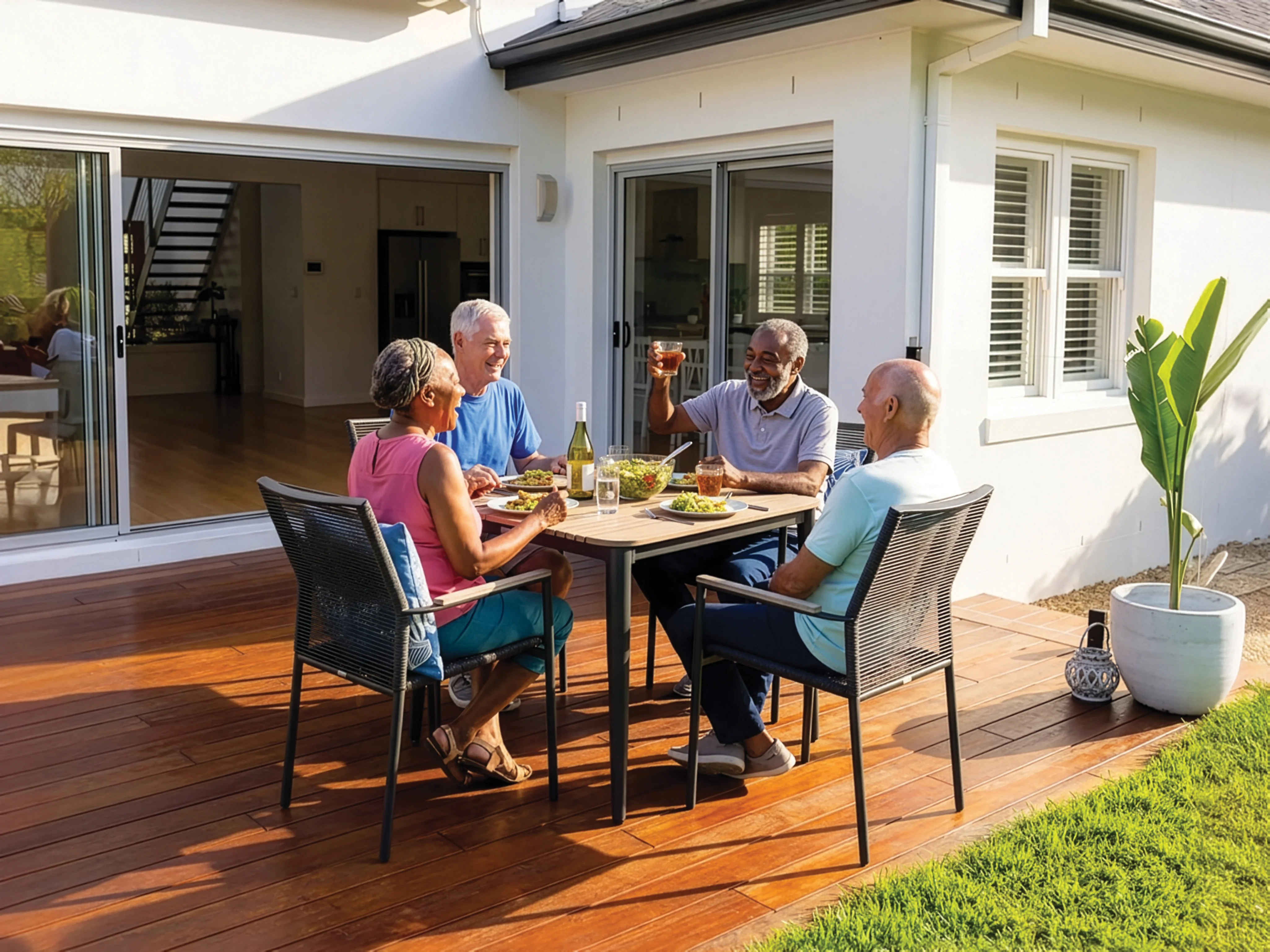 ENJOi Miami 4 Seat Dining Set