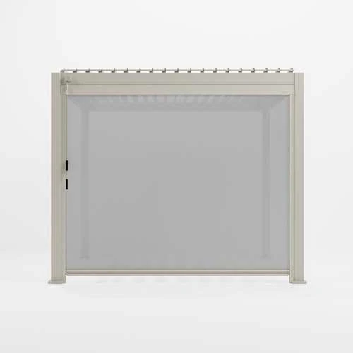 ENJOi Pull Down Screen for Leo 3m Pergola Pebble - Image 3