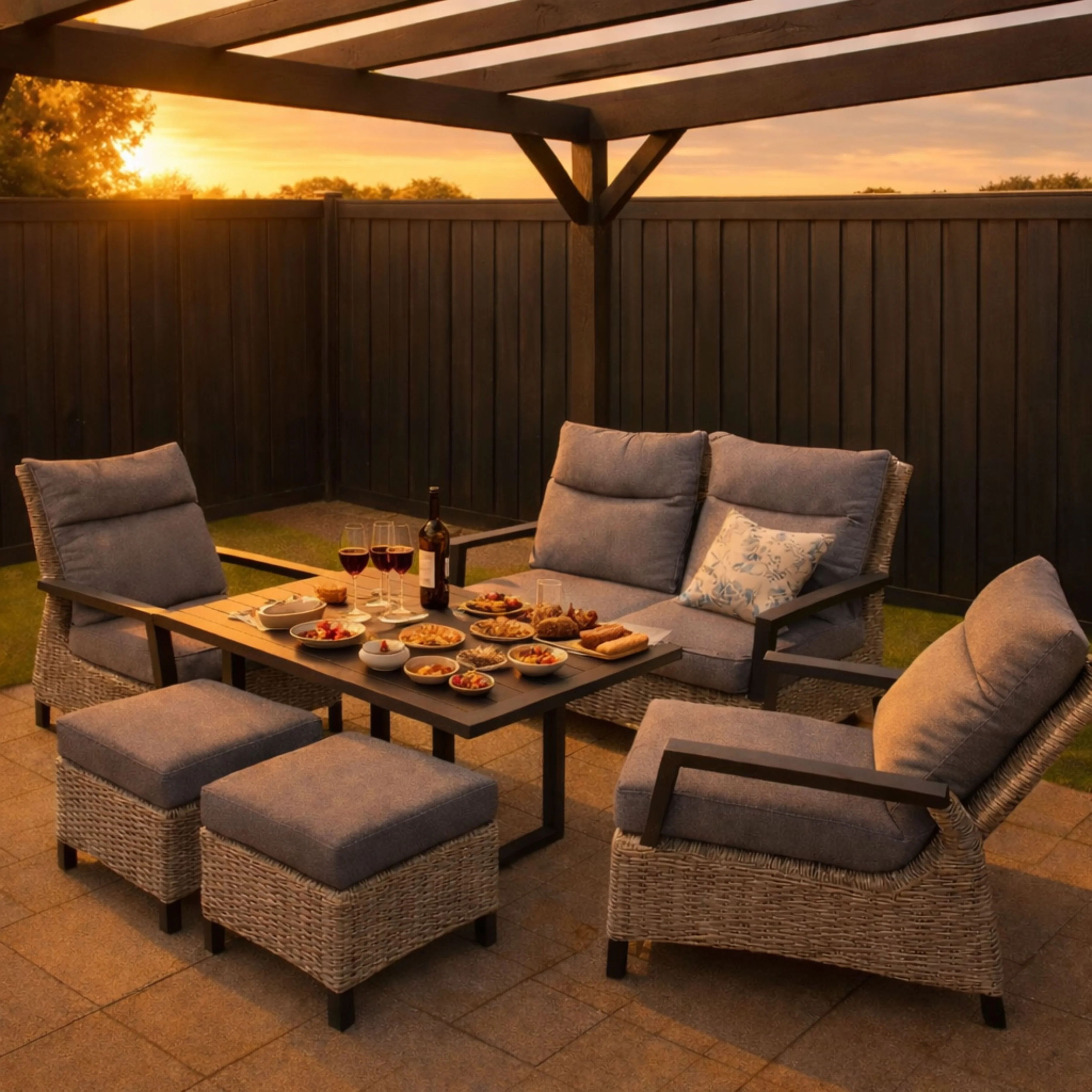 ENJOi Vero Reclining Lounge Set - Image 3