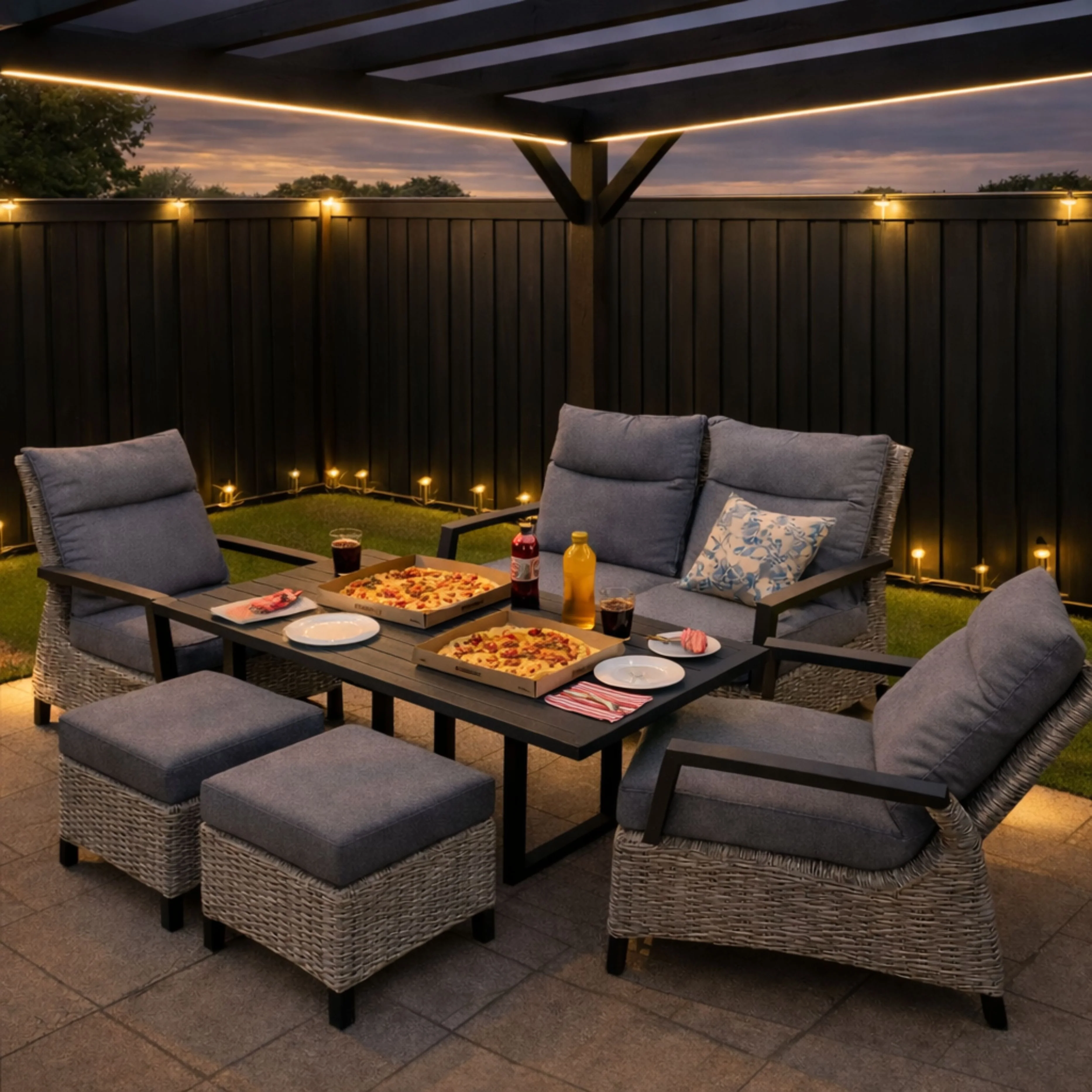 ENJOi Vero Reclining Lounge Set - Image 4