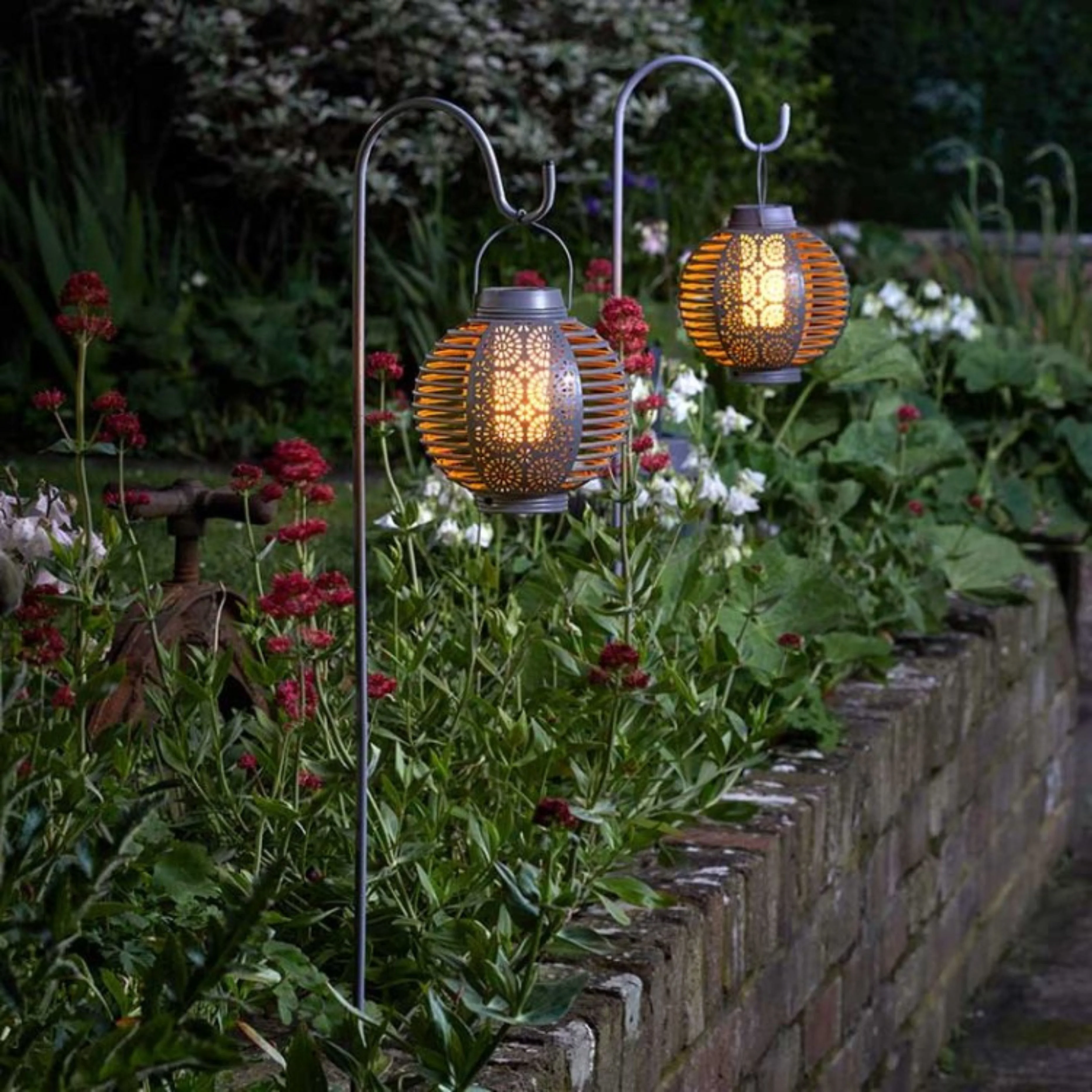 Forli Flaming Lantern 2pk