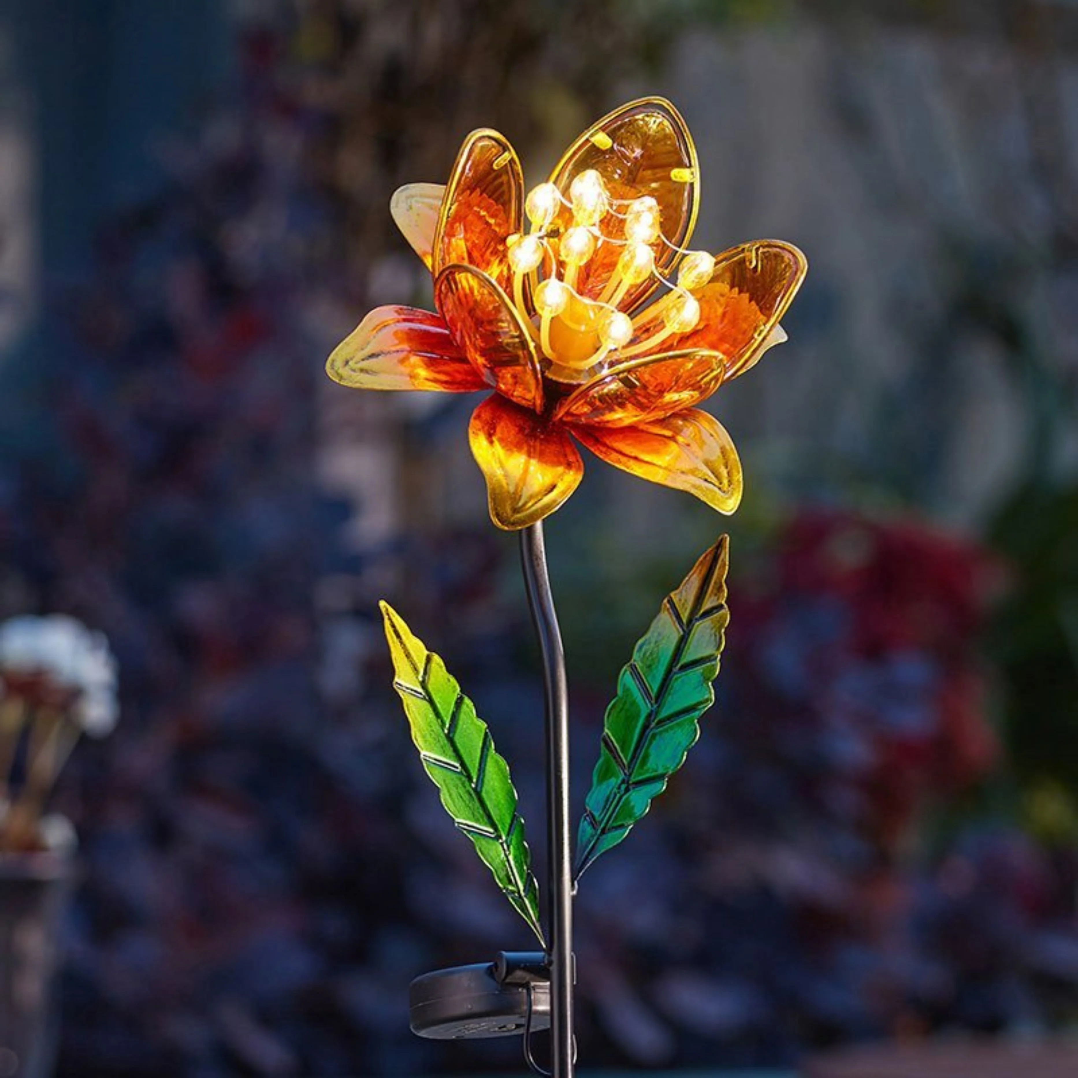 GloBloom Yellow Stake Light