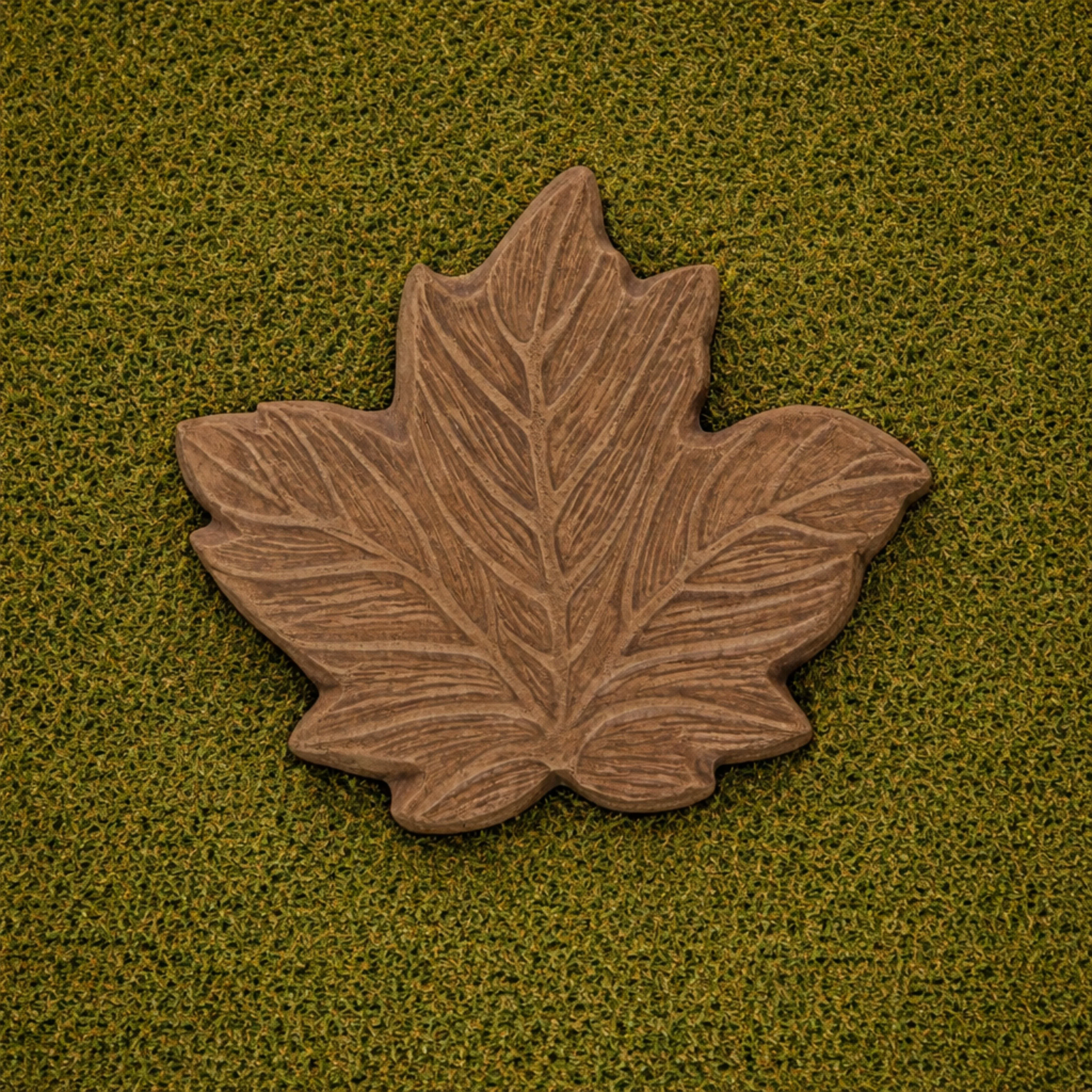Altico Sunflower, Fossil & Maple Leaf Stepping Stone / Wall Plaque Collection - Image 3