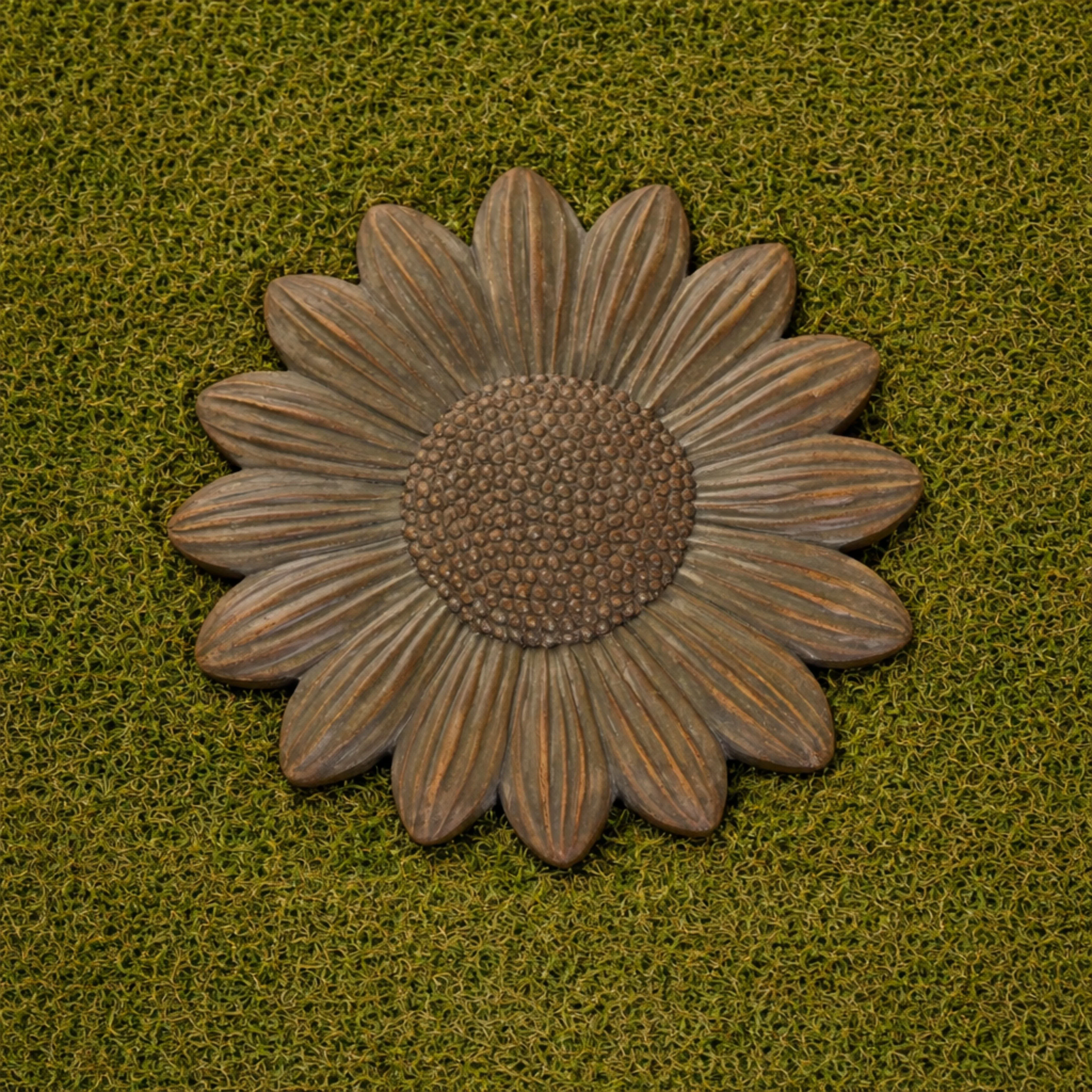 Altico Sunflower, Fossil & Maple Leaf Stepping Stone / Wall Plaque Collection - Image 5