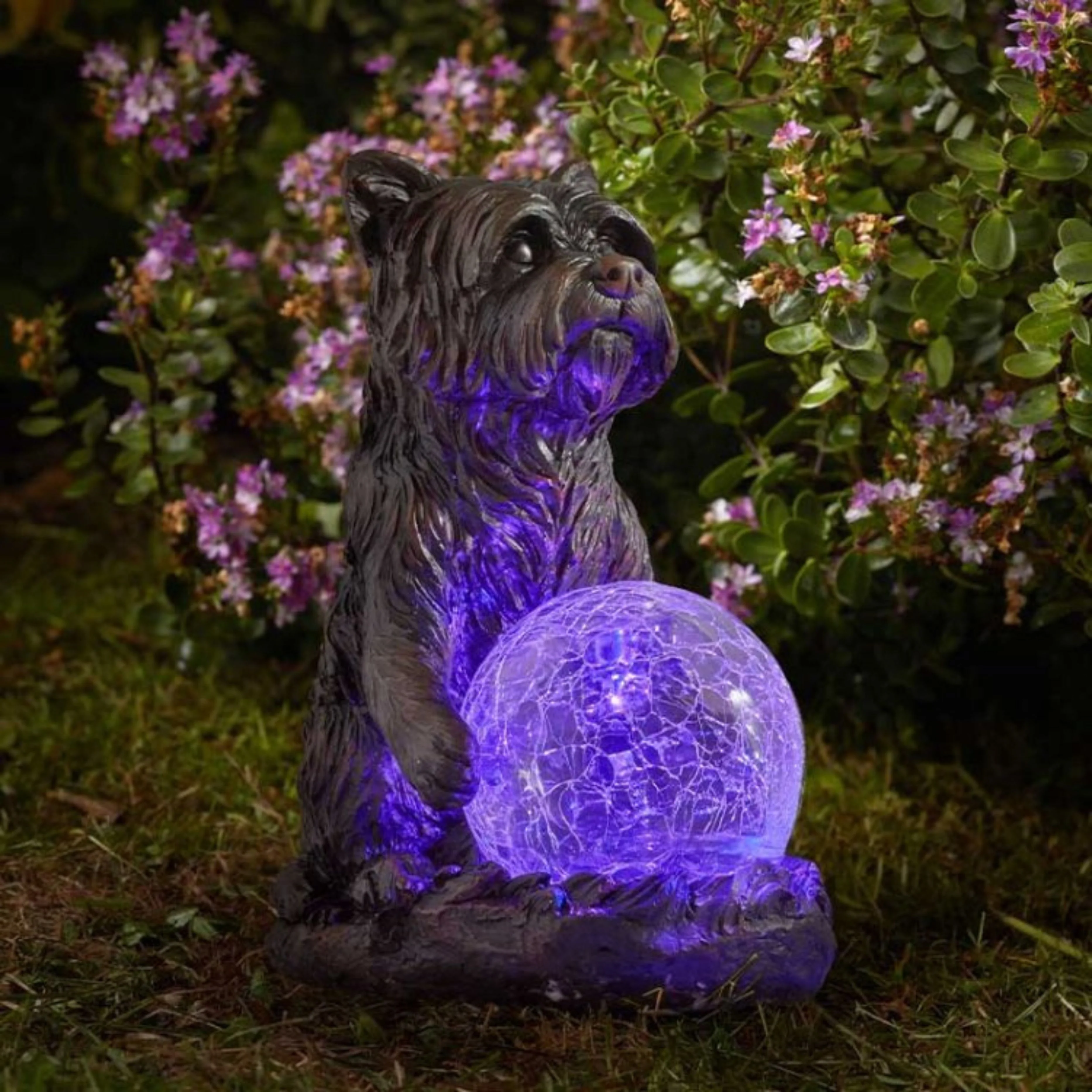 Mystic Dog Solar Light