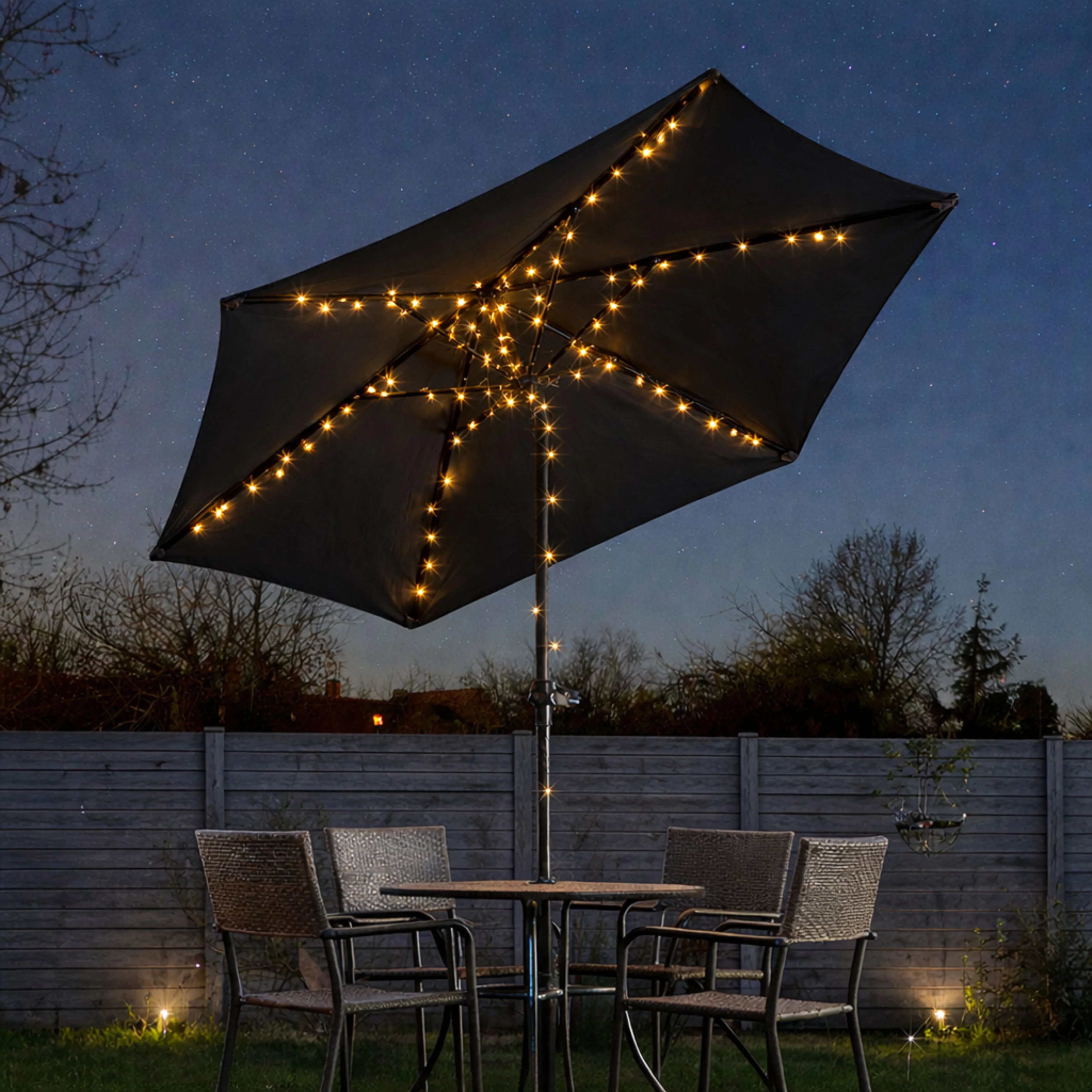 Parasol String Lights 72LED