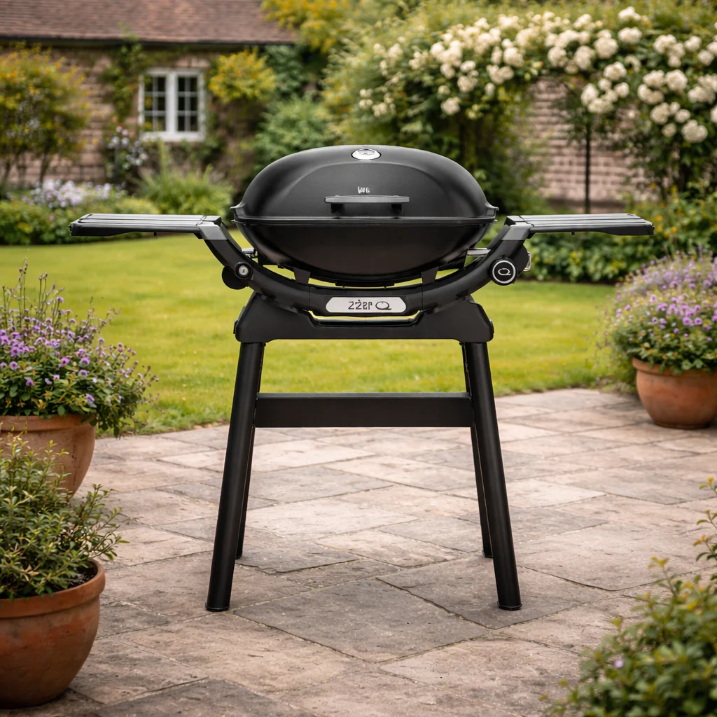 Q2200N BBQ w Tables & Comp Std