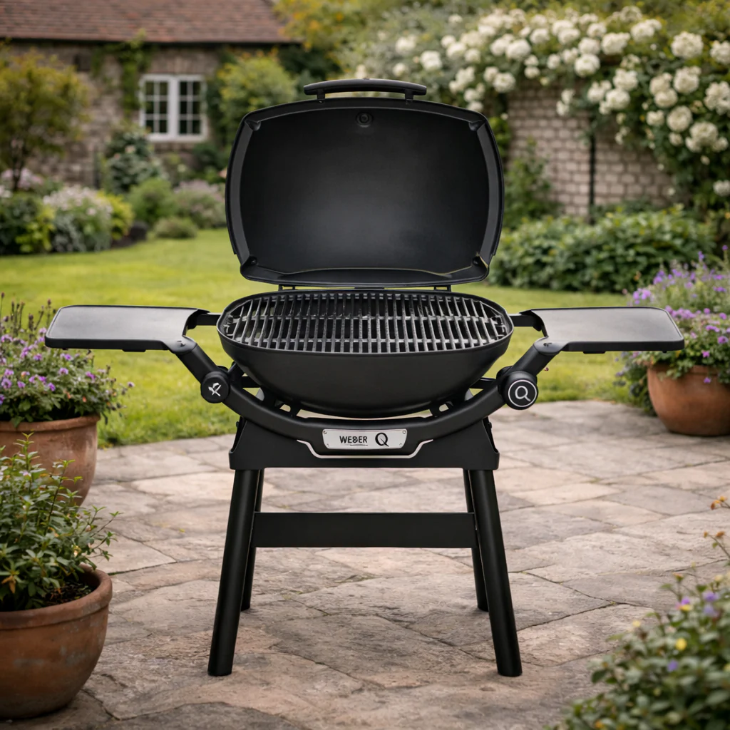 Q2200N BBQ w Tables & Comp Std - Image 2