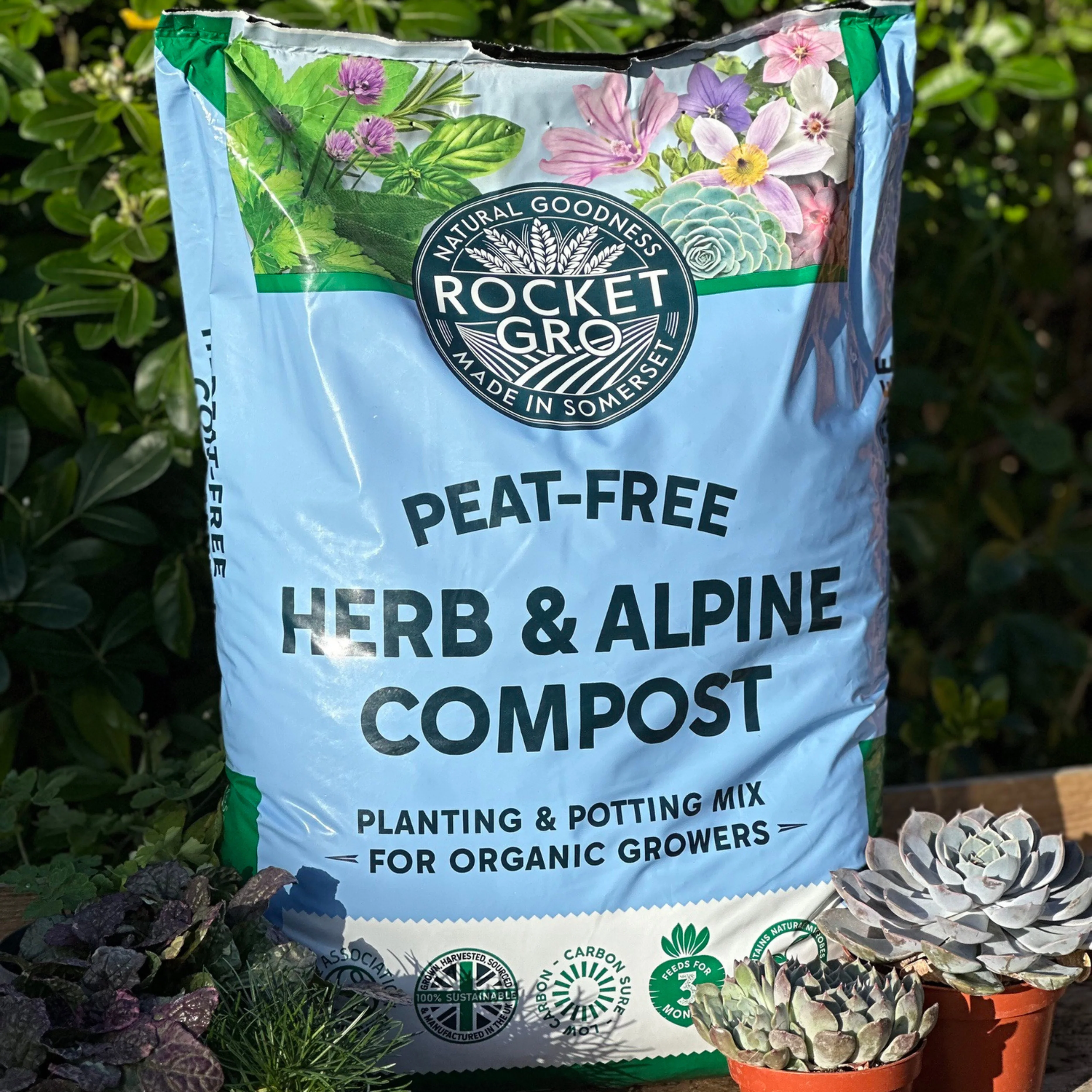 Rocket Gro Herb & Alpine Compost 20L