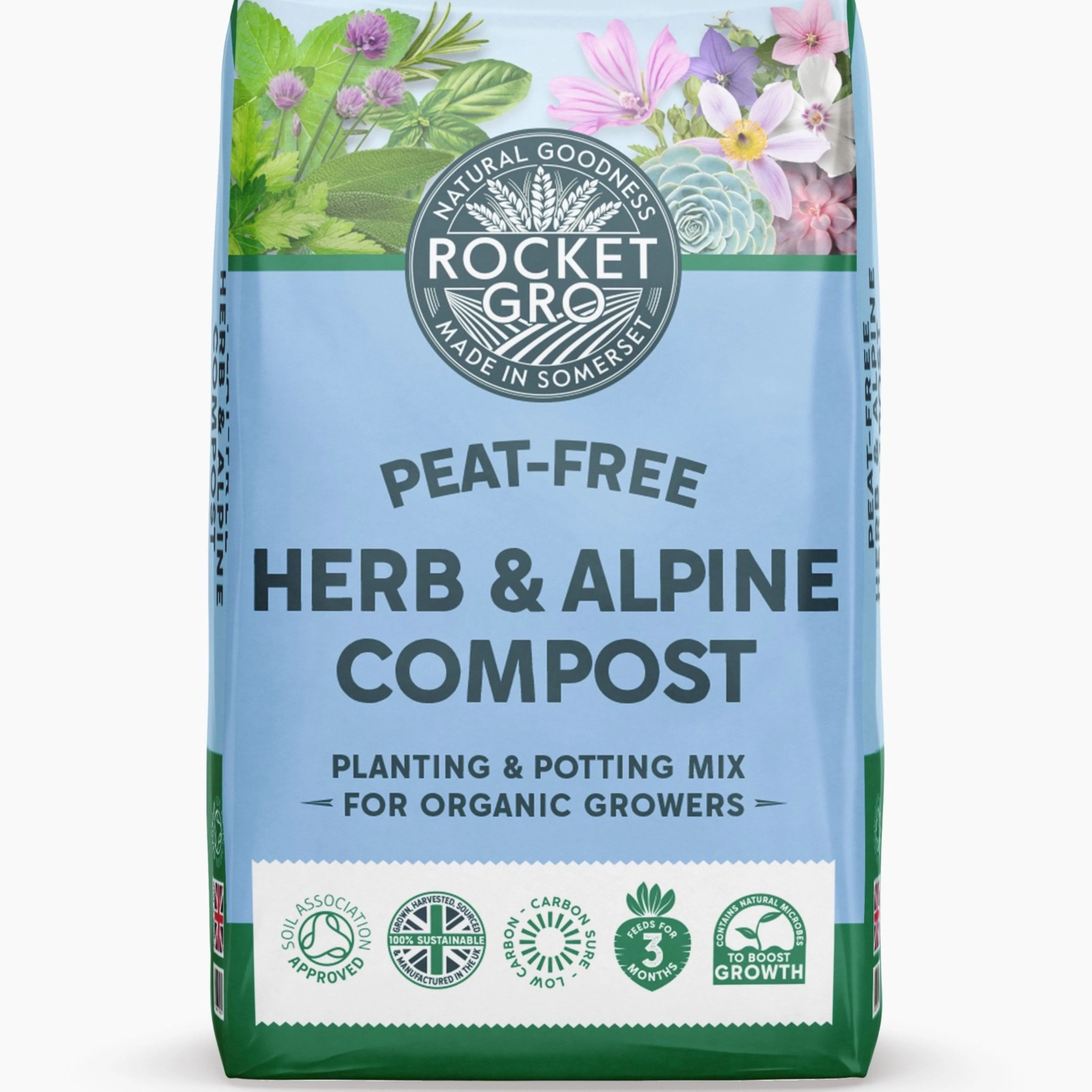 Rocket Gro Herb & Alpine Compost 20L - Image 2