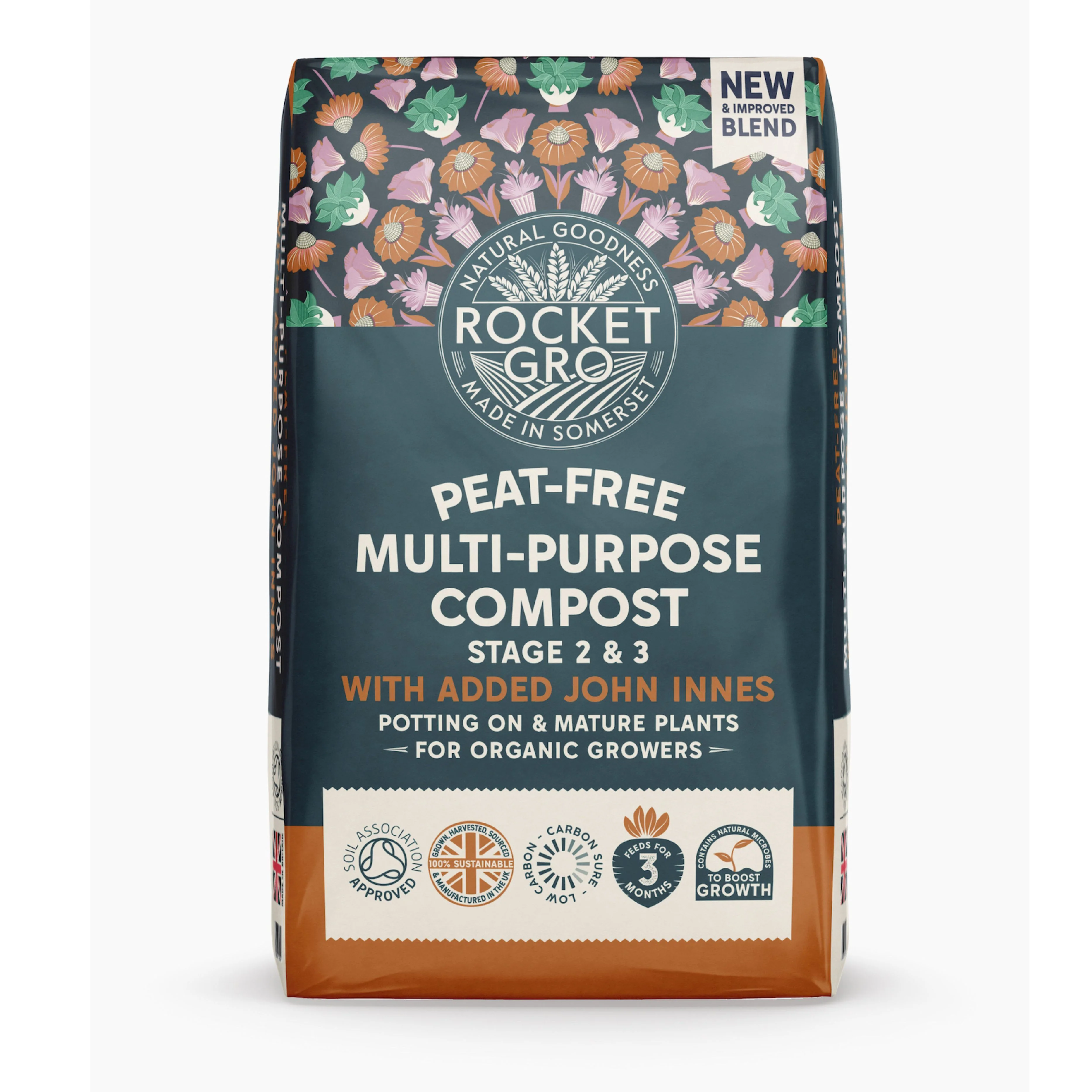 Rocket Gro Multi Purpose with John Innes Compost 40L - Image 3