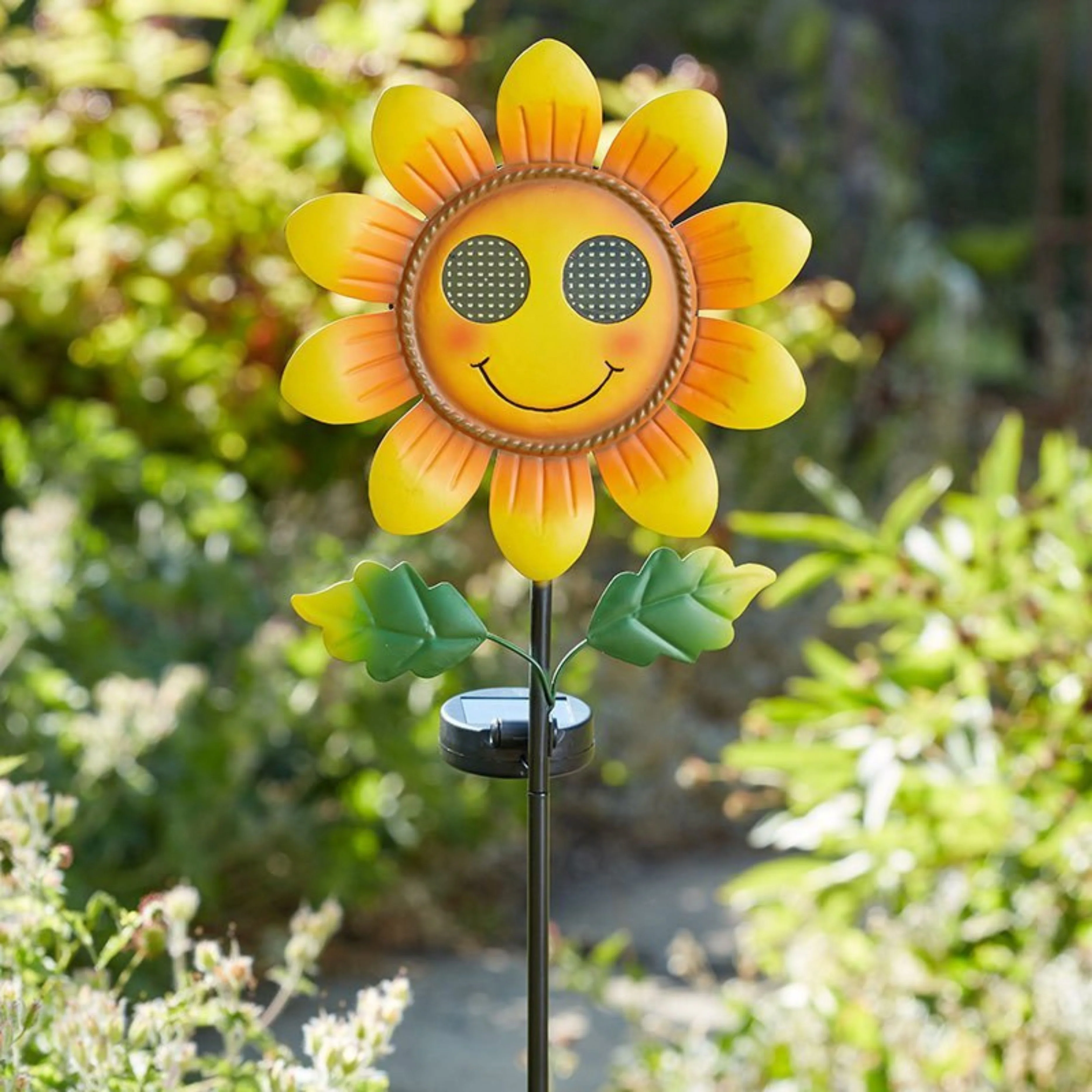 Smilin' Sunflower Stake Light - Image 2