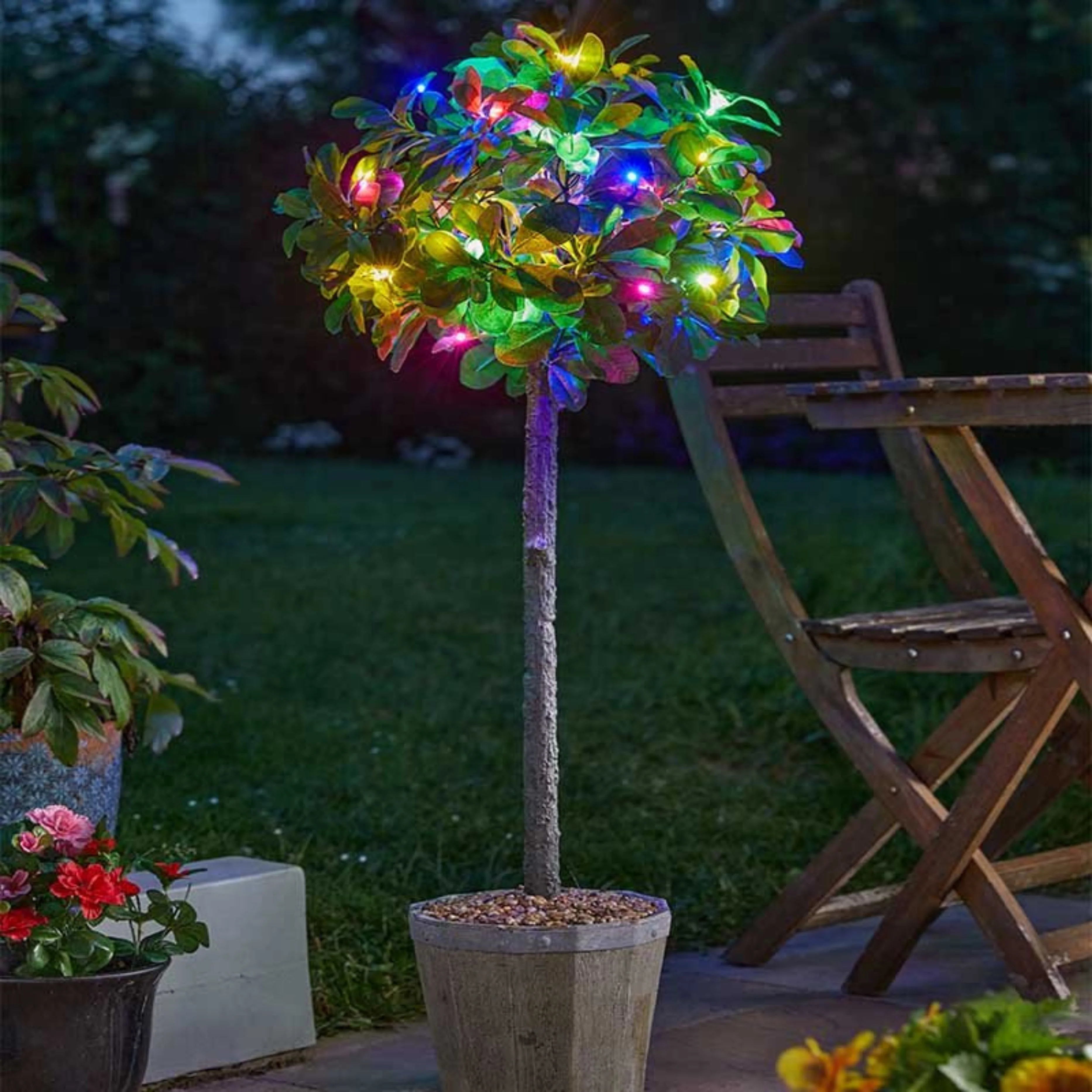 Solar Strings Multi Coloured LEDs