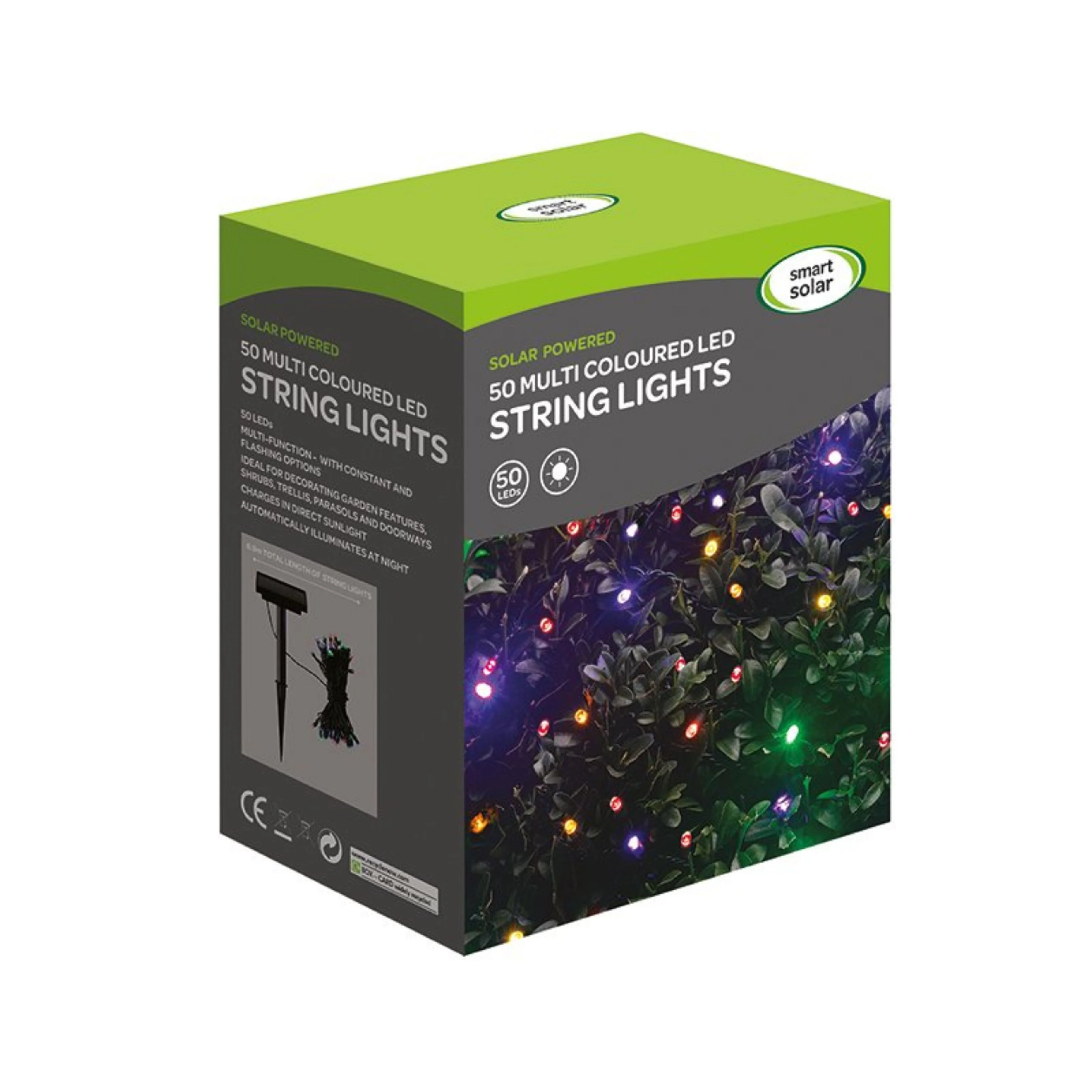 Solar Strings Multi Coloured LEDs - Image 3