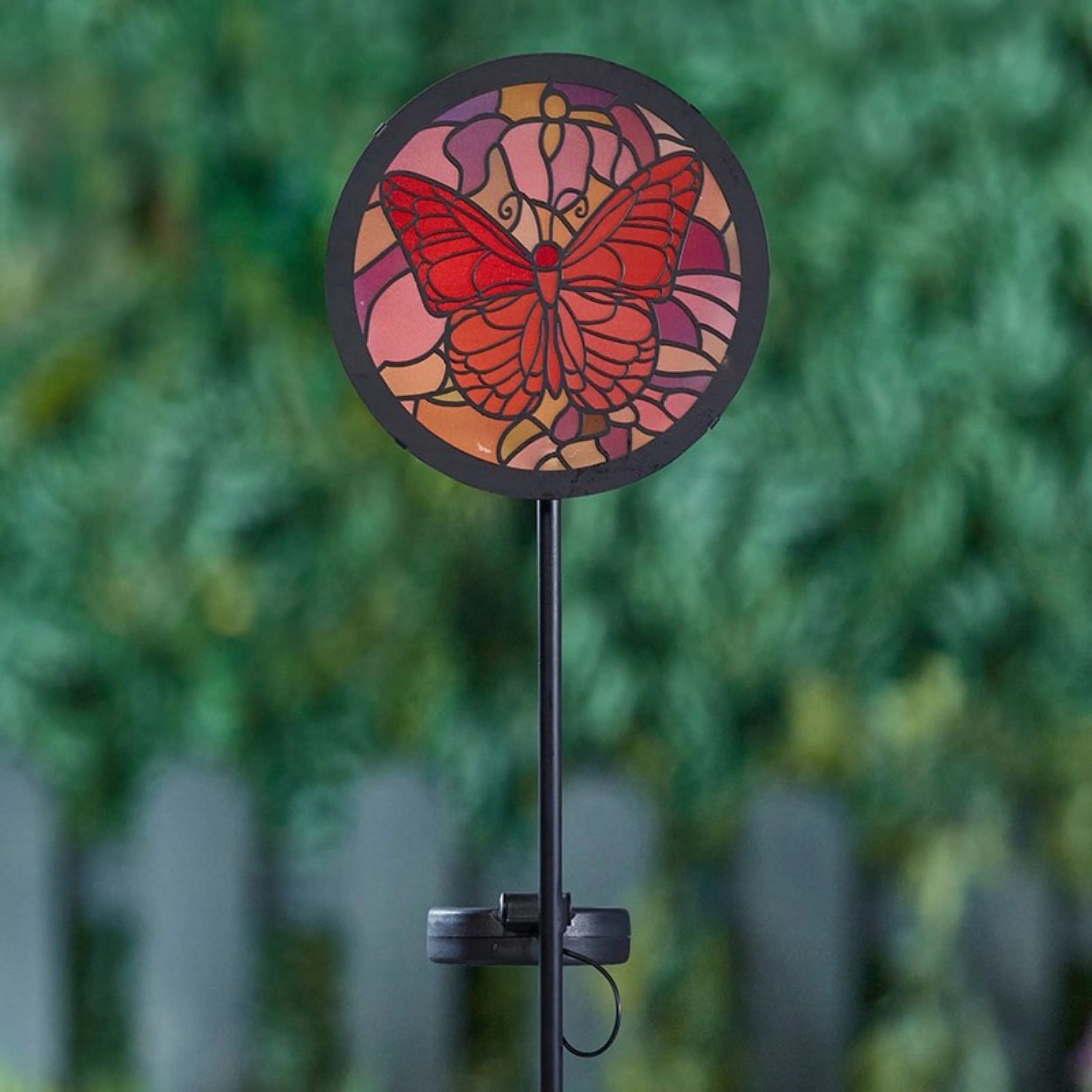 Tiffany Butterfly Stake Light - Image 2