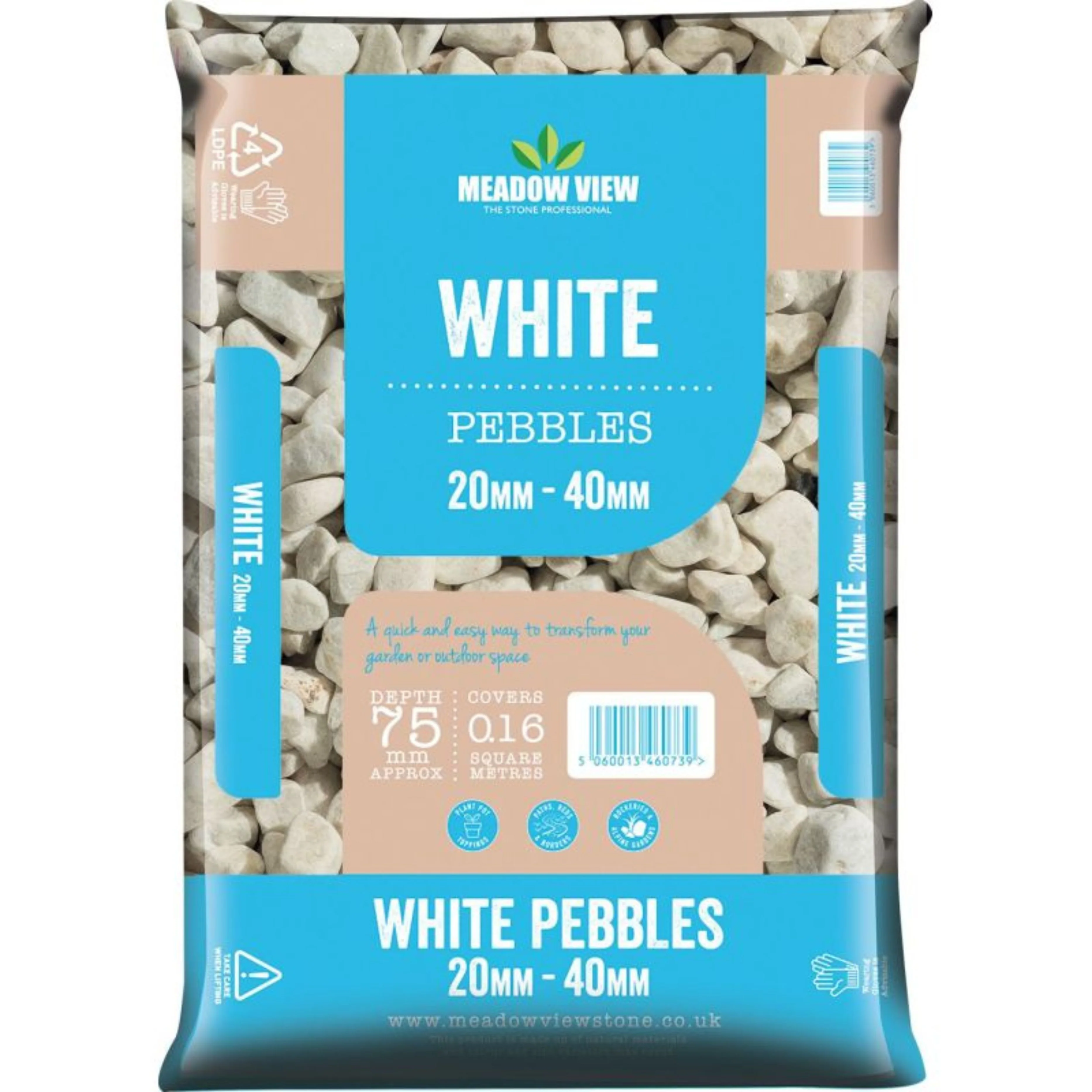 White Pebbles 20-40mm